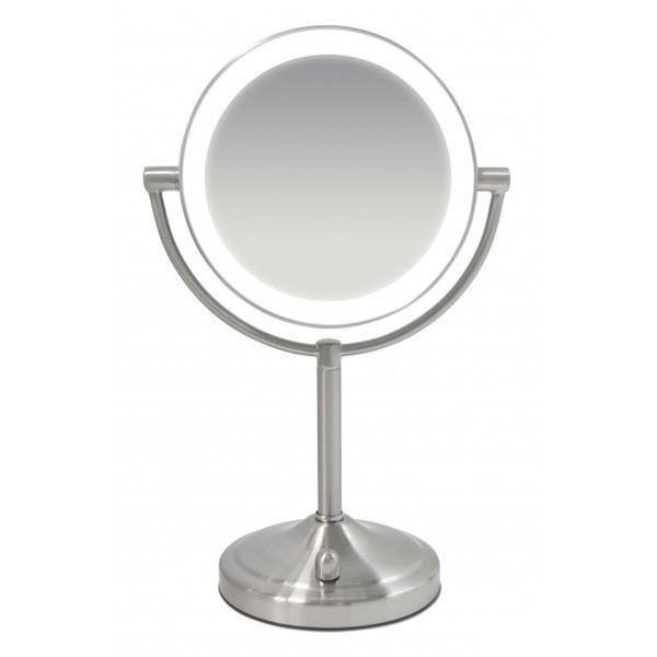 Косметичне двостороннє дзеркало 7х збільшення з регульованим підсвічуванням HoMedics