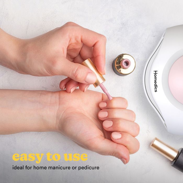 Портативна УФ лампа для полімеризації гель-лаків та акрилу Nail Polish Dryer 2-in-1