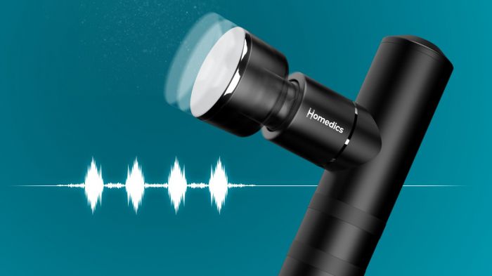 Перкусійний масажер MYTI Anthracite HoMedics