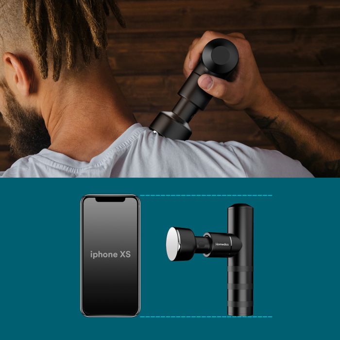 Перкусійний масажер MYTI Anthracite HoMedics