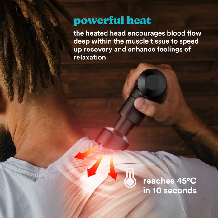 Перкусійний масажер MYTI Anthracite HoMedics