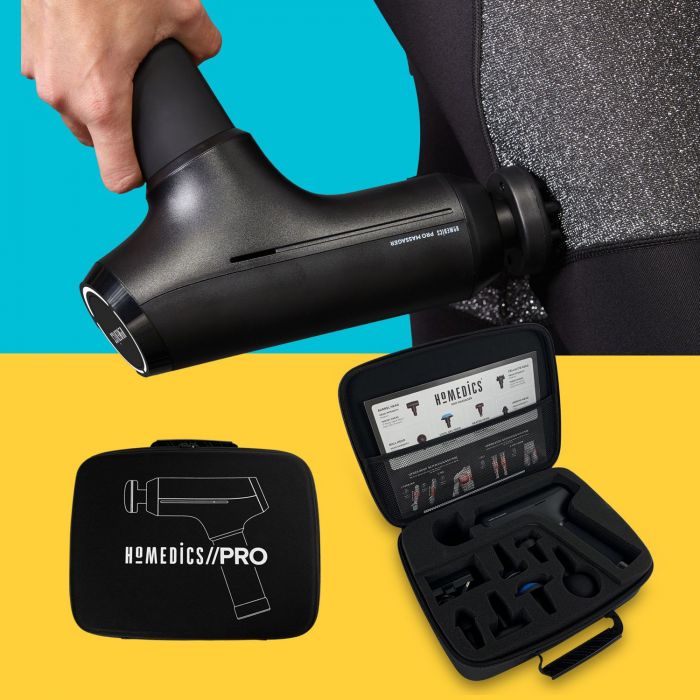 Перкусійний професійний масажер пістолет Pro Physio HoMedics