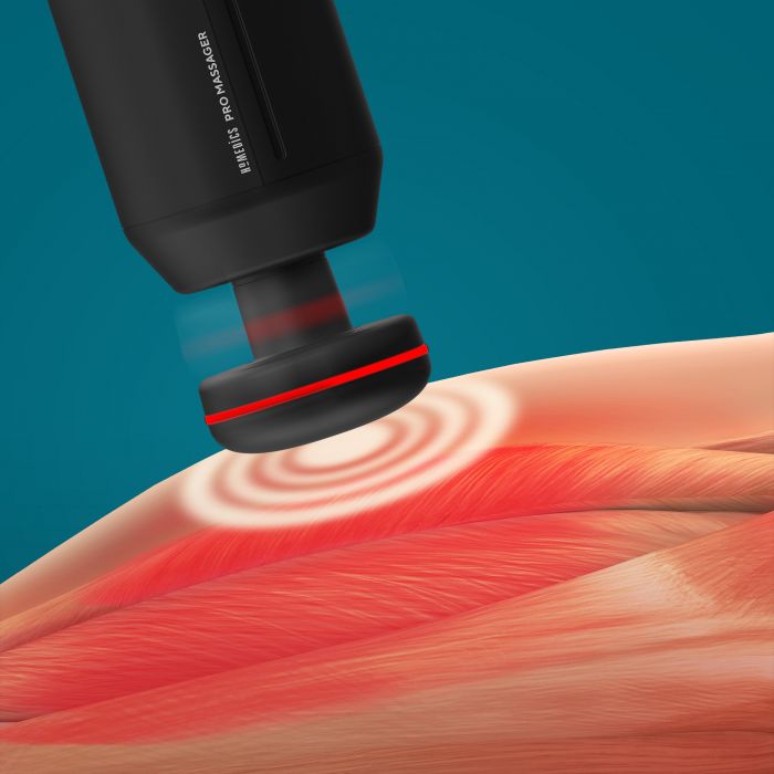 Перкусійний професійний масажер пістолет Pro Physio HoMedics